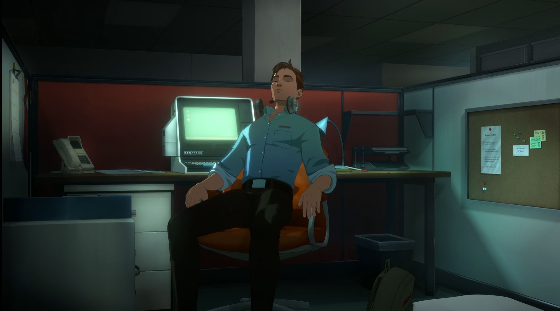 Robert Robertson III, perpetually put-upon local man. (Credit : AdHoc Studio)