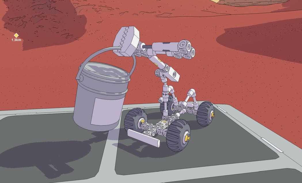 Space exploration and lego kits collide. (Credit : Shape Shop)