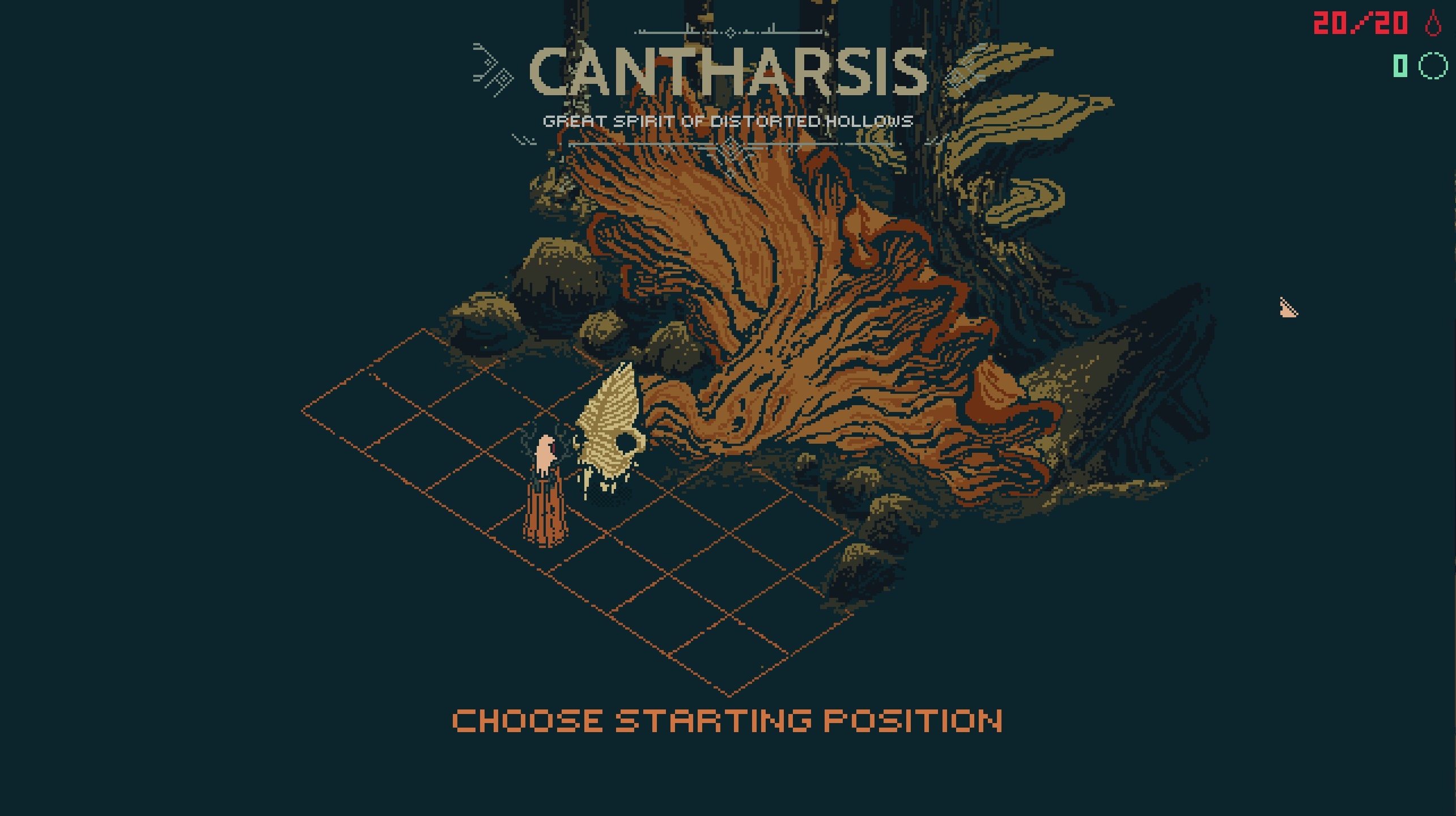 Squaring up against the first major boss.