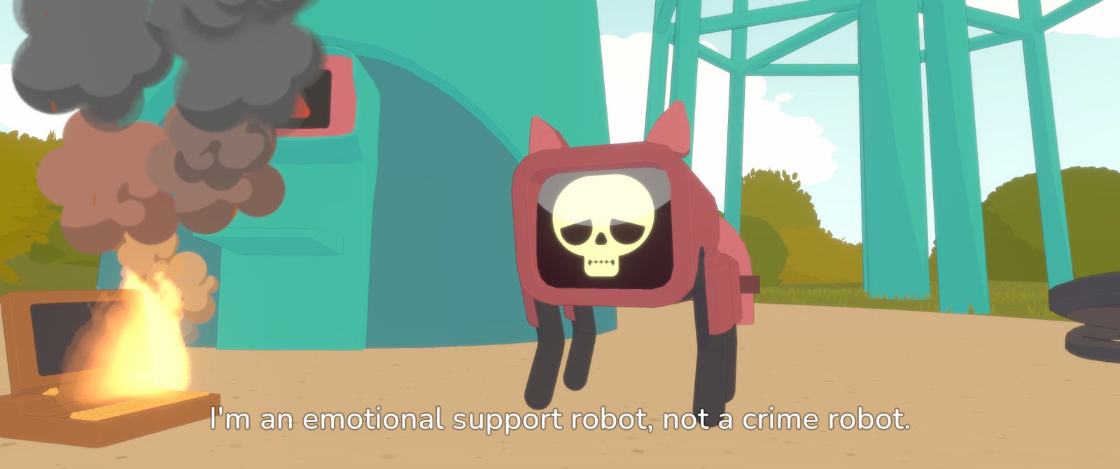 I love Omegabot. I’d buy Omegabot merch, but that’d mean that Capitalism ultimately won.